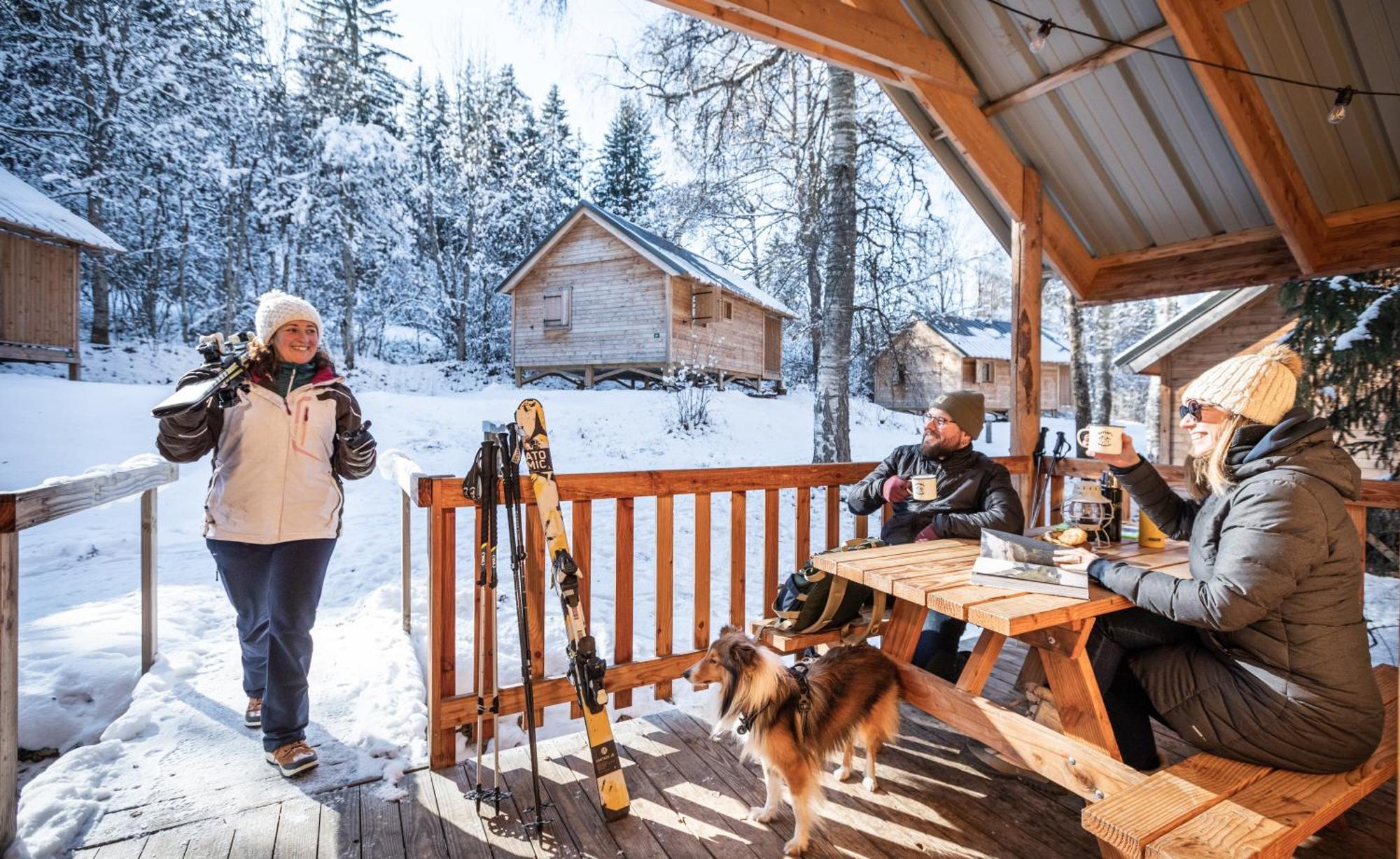 Huttopia Bozel En Vanoise Luaran gambar