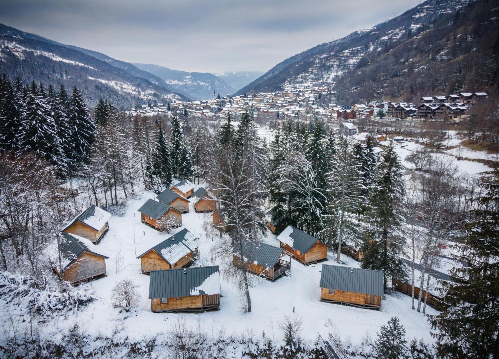 Huttopia Bozel En Vanoise Luaran gambar