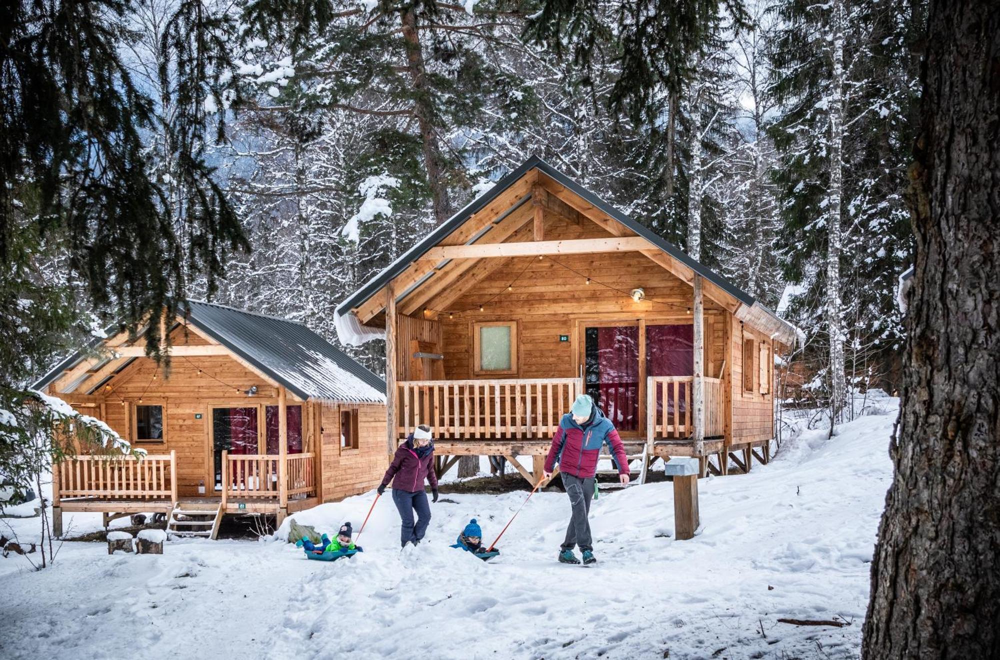 Huttopia Bozel En Vanoise Luaran gambar